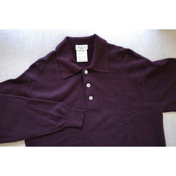Yohji Yamamoto - Early Era [1984-91] Wool Oversized Collar-Stand Knit Po… - Picture 2 of 15